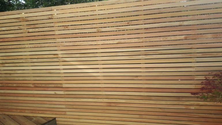 Larch Fencing