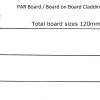 22mm x 120mm PAR Board on board cladding