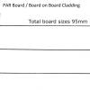 28mm x 95mm PAR Board on board cladding