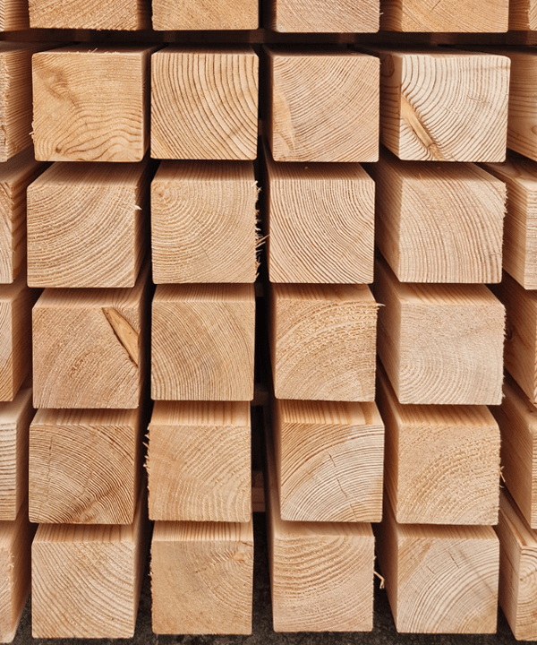 Canadian Larch Chamfered Edge Rails - Image 6