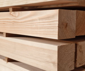 Canadian Larch Chamfered Edge Rails