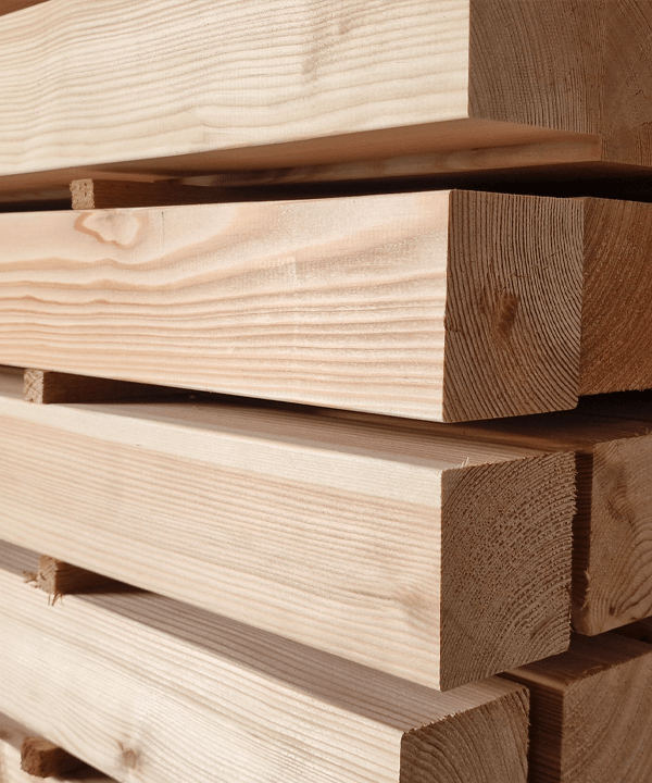 Canadian Larch Chamfered Edge Rails