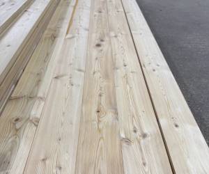 Siberian Larch Planed All Round Square Edge Timber Boards