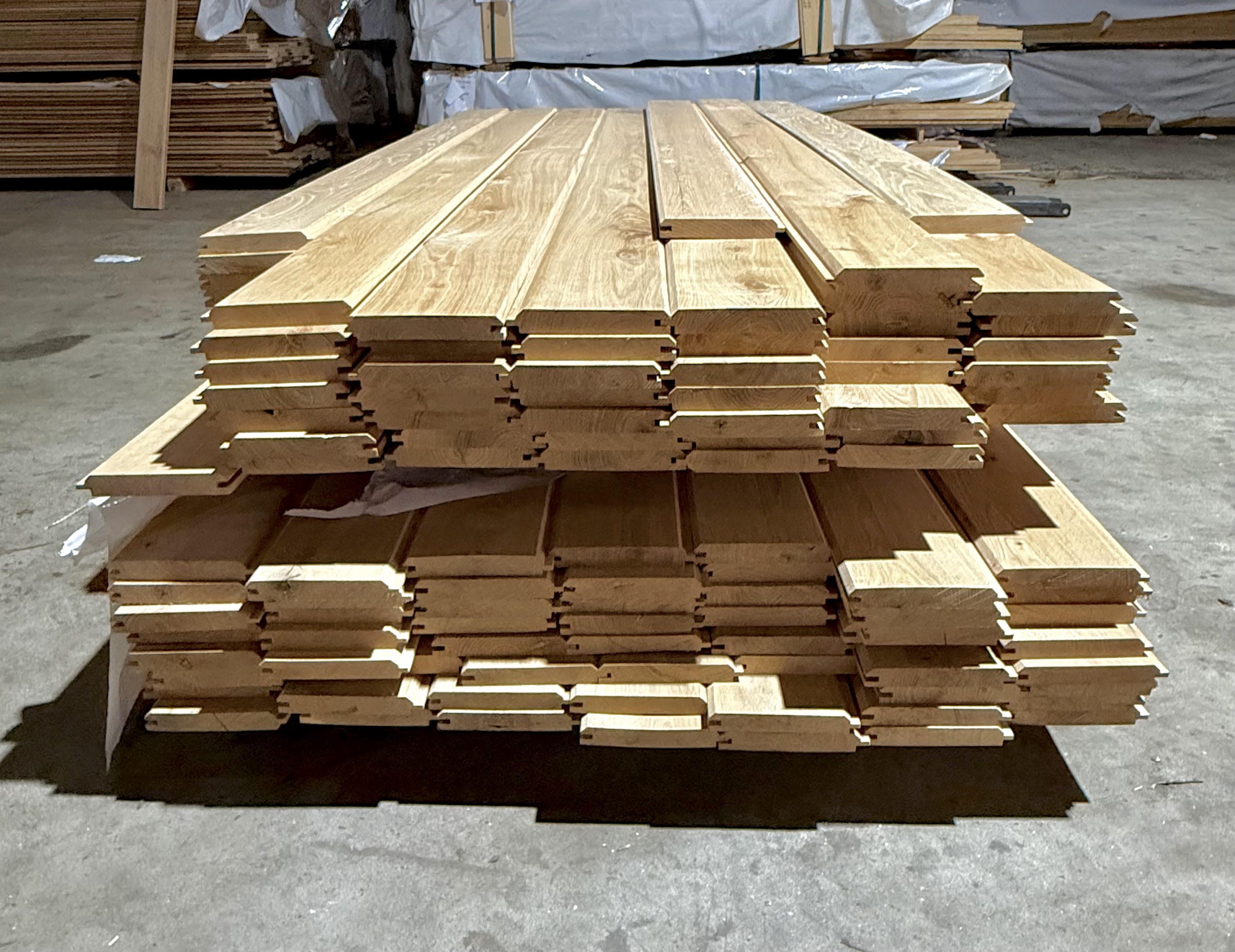 Oak Timber Cladding TGV Boards 22mm x 120mm Smooth finish - Image 2