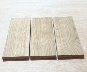 Solid Oak Hardwood Decking Board Smooth Finish - 22x120mm