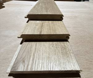 Oak Timber Cladding Boards TGV 22x145mm Smooth finish
