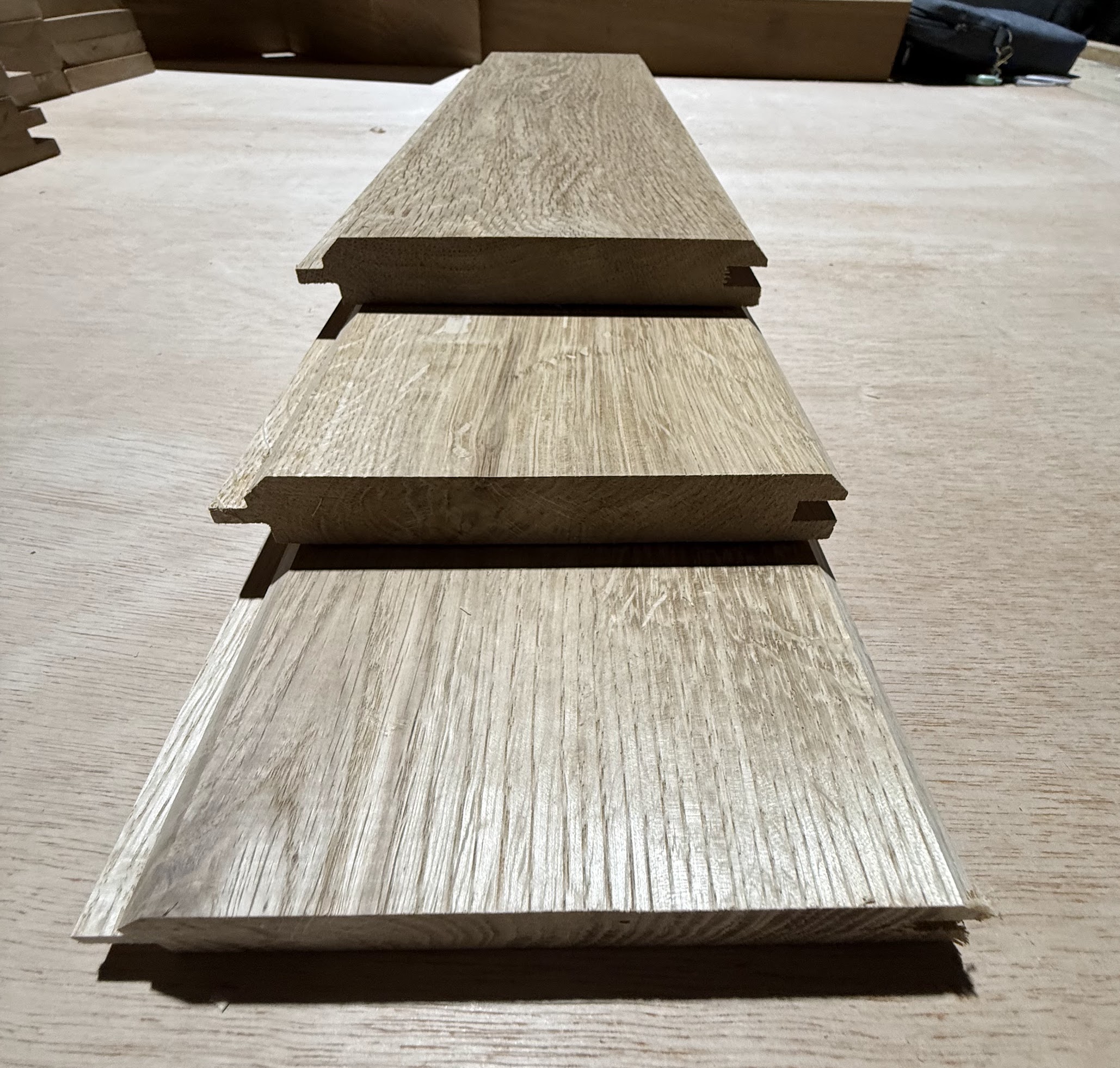 Oak Timber Cladding TGV Boards 22mm x 120mm Smooth finish