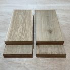 Solid Oak Board on Boards cladding Timberulove