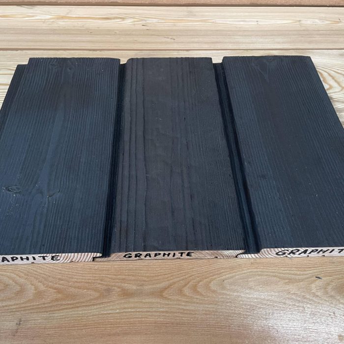 Larch Cladding Graphite Shadow Gap Timberulove