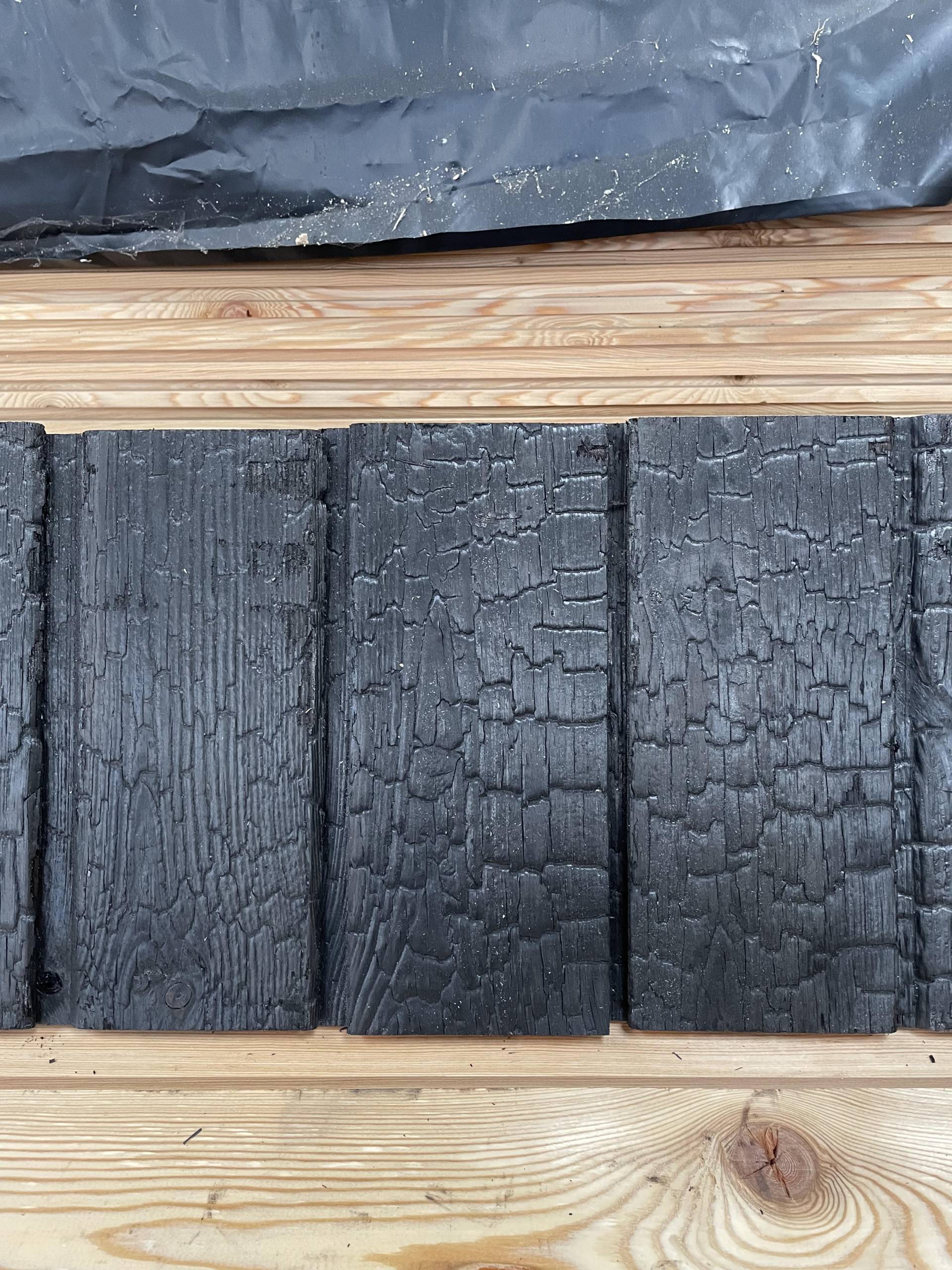 Siberian Larch Charred ShipLap Carbon Cladding Timberulove