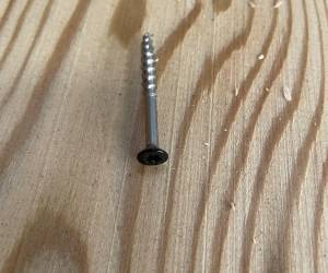 Black Head Screws Essve www.timberulove.co.uk