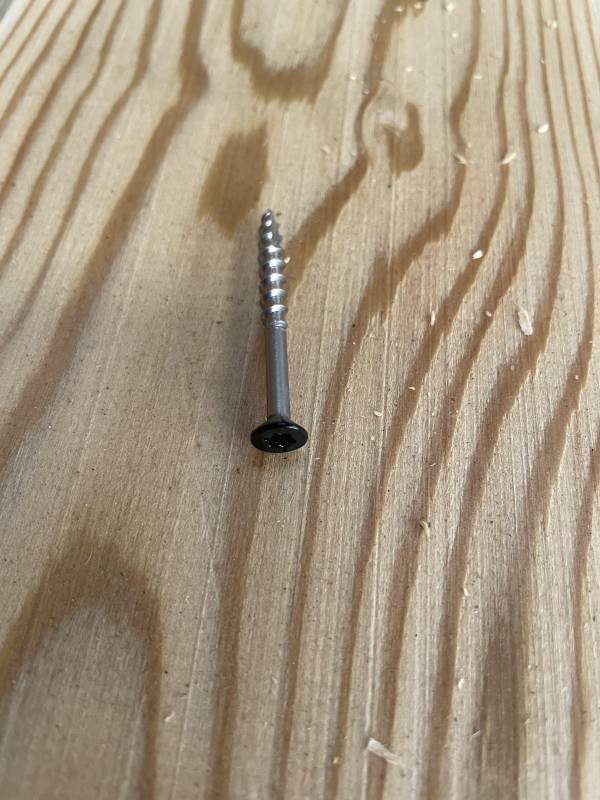 Black Head Screws Essve www.timberulove.co.uk