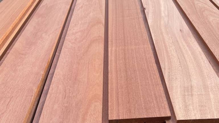 Sapele Cladding