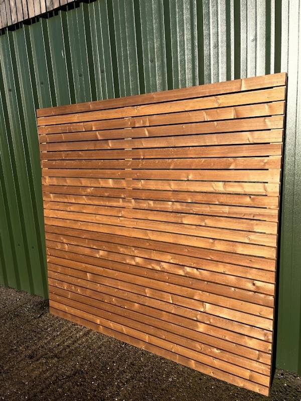 thermowood fencing panel2