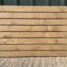 Treated fencing elements battens Oak colour timberulove