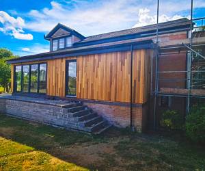 Western Red Cedar Shadow Gap Cladding A Grade 18mm