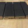 Oak Hardwood Charred Timber Slats | Deep Black - Image 2
