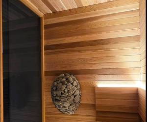 Cedar Sauna Internal Cladding TGV | End-Matched