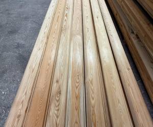 Siberian Larch Cladding TGV A Grade 28mm