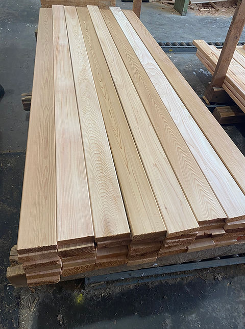 Western Red Cedar Fence Boards Rainscreen A Grade 18mm x 95mm - Image 2