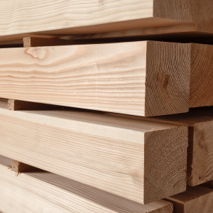 Canadian Larch Chamfered Edge Rails