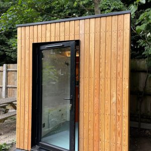 Canadian Larch Timber Cladding Boards Shadow Gap