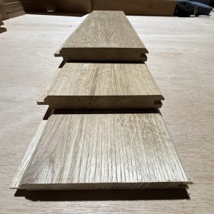Oak Timber Cladding Boards TGV 22x145mm Smooth finish