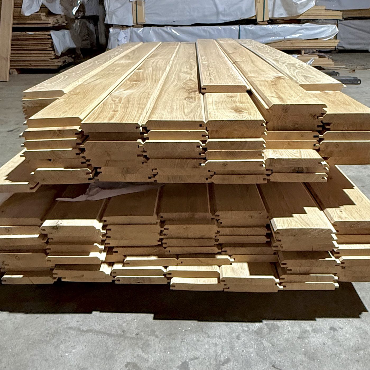 Cladding Card Oak Timber Hardwood Cladding Boards | Shadow Gap 22x95mm