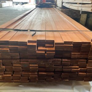 Sapele Contemporary Fencing Elements Premium Grade Battens Slats 22x60mm