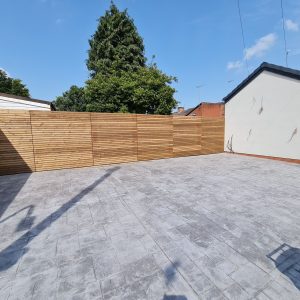 ThermoWood Contemporary Fencing Panels - A Grade 6FT