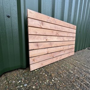Treated Fencing Elements Battens Slats Rainscreen | Chestnut Colour