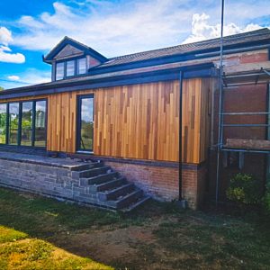 Western Red Cedar Shadow Gap Cladding A Grade 18x118mm