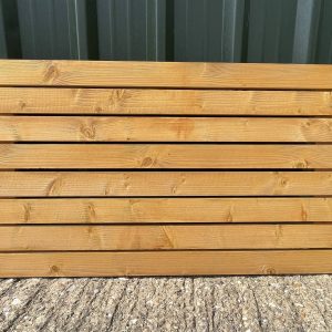 Scandinavian Spruce Treated Timber Fencing Battens Golden Brown colour