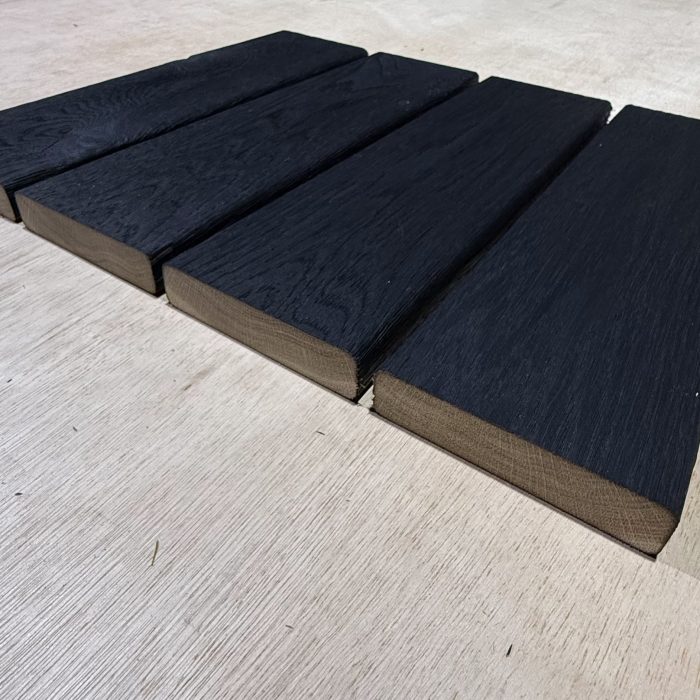 Charred Oak dekcing boards