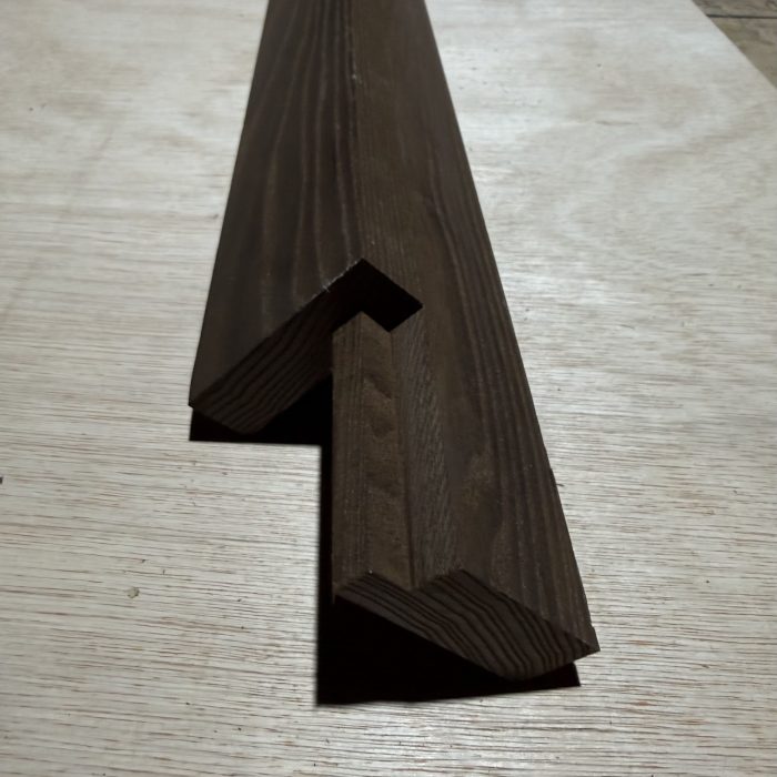 L Shape corner Thermo Ash