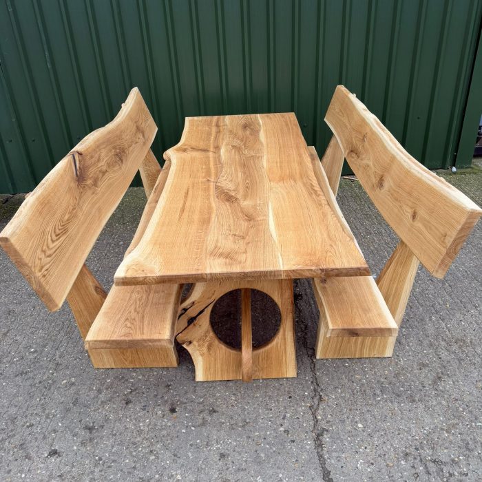 Solid Oak Garden Furniture set Solid Oak Garden Furniture set