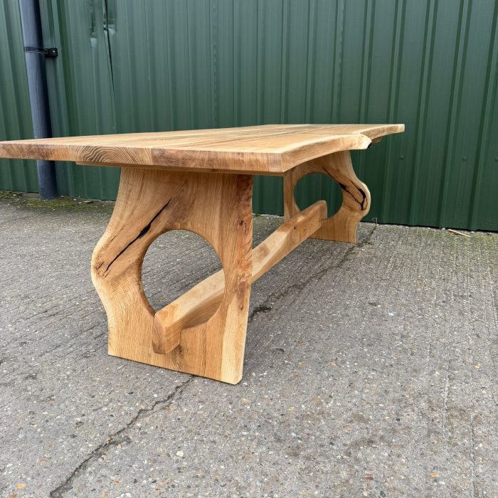 Solid Oak Hand Made garden table Solid Oak Hand Made garden table