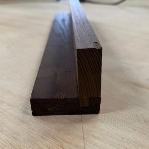 Thermo Ash Corner Trim L-Profile | Premium Exterior Finish