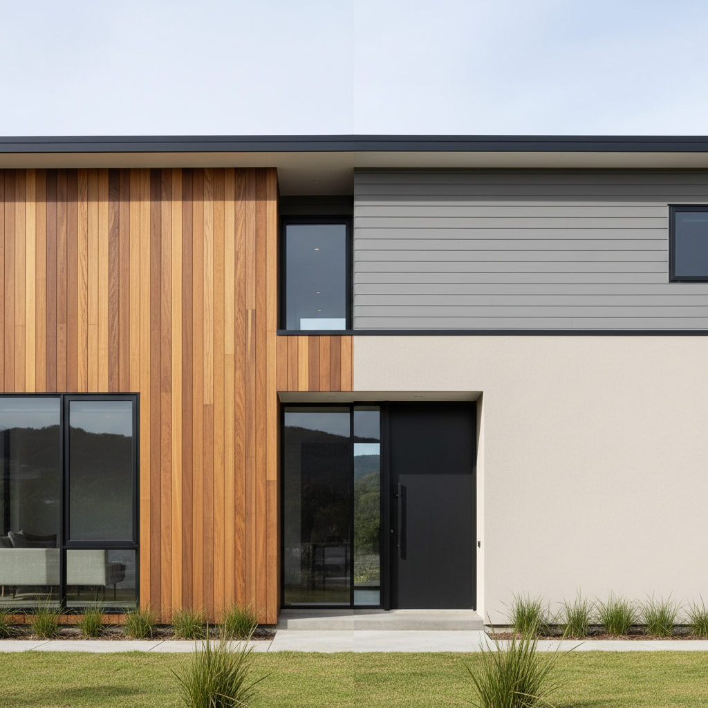 Timber Cladding vs Composite, Render and Brick: An Honest Comparison of Exterior Wall Finishes