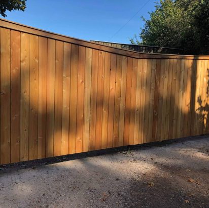 Larch Fencing