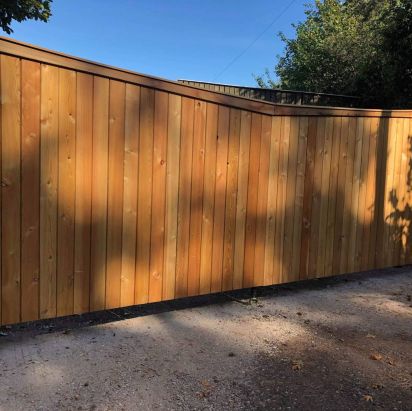 Larch Fencing